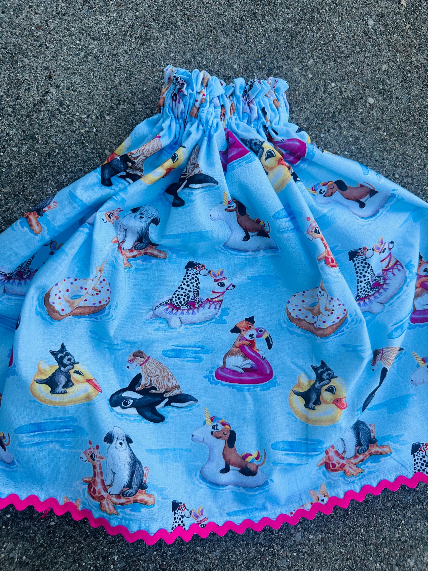 Porch Goose Outfit - Dog Pool Day