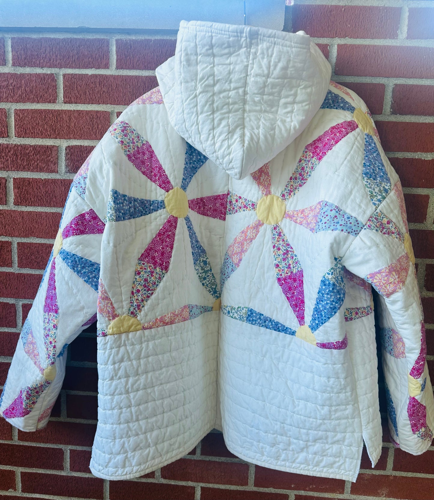 Handmade Quilt Hoodie | Oversized Medium