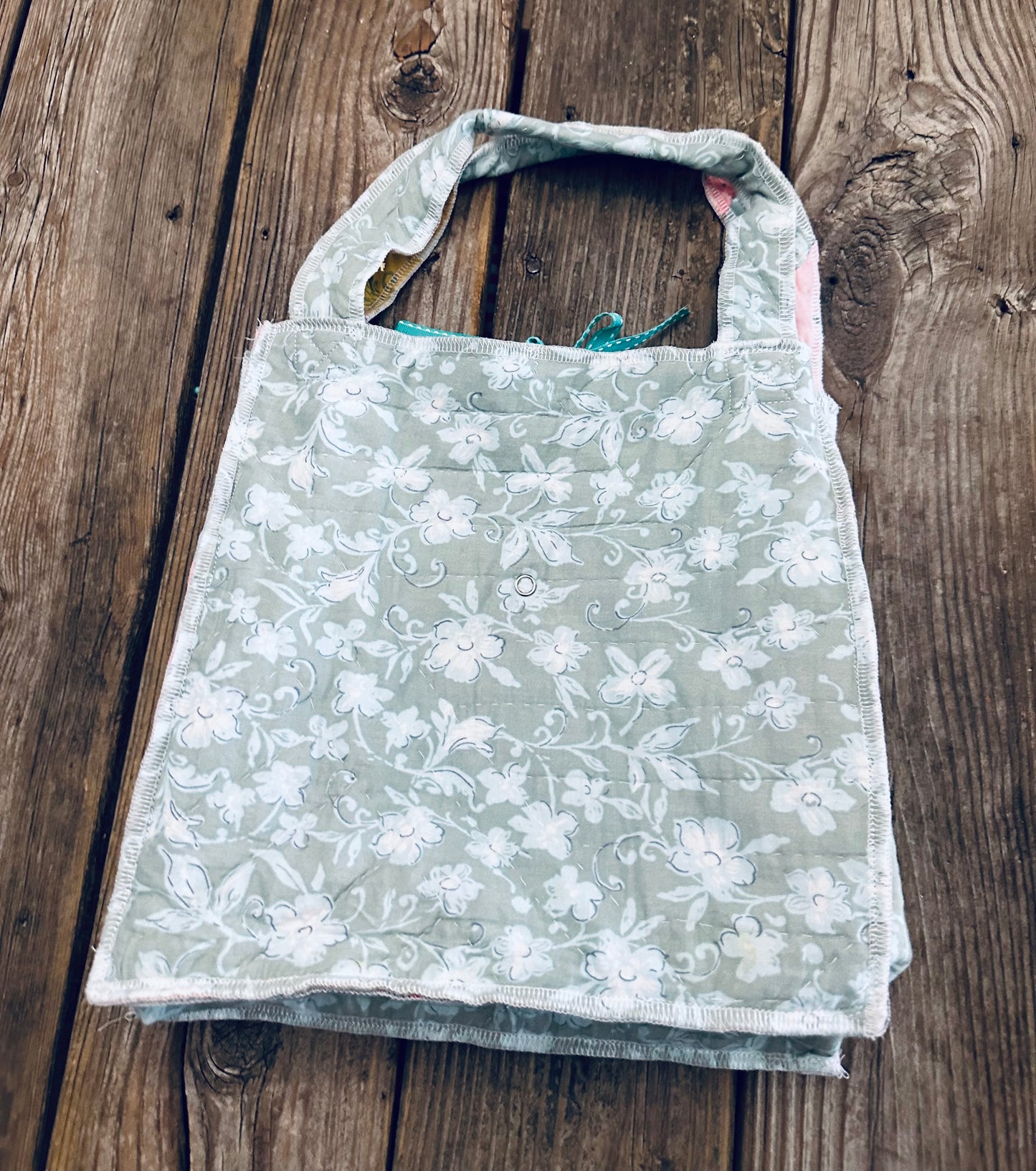 Reversible Sunday Tote | Vintage Quilt Bag