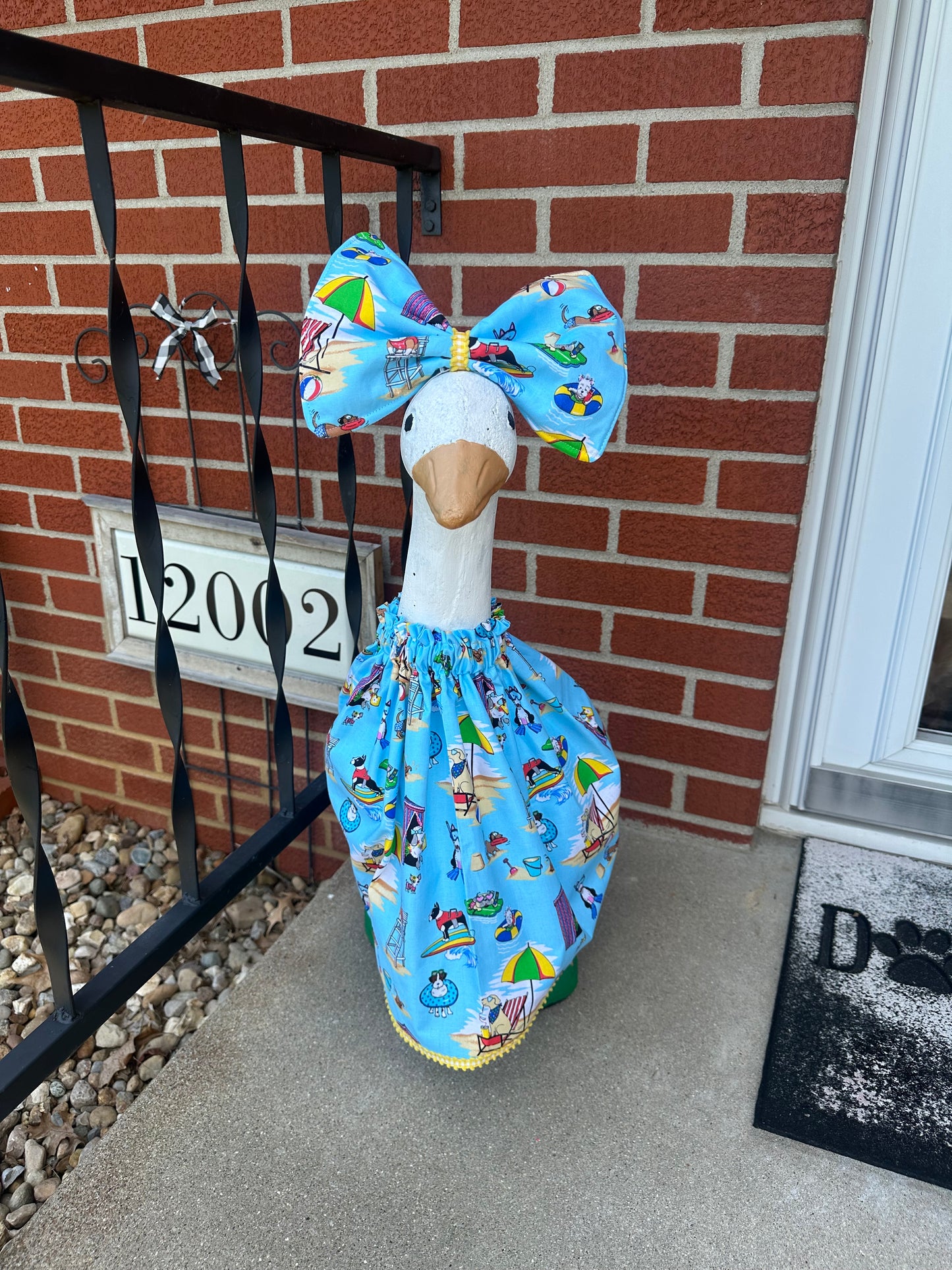 Porch Goose Outfit - Dog Days of Summer - Yellow