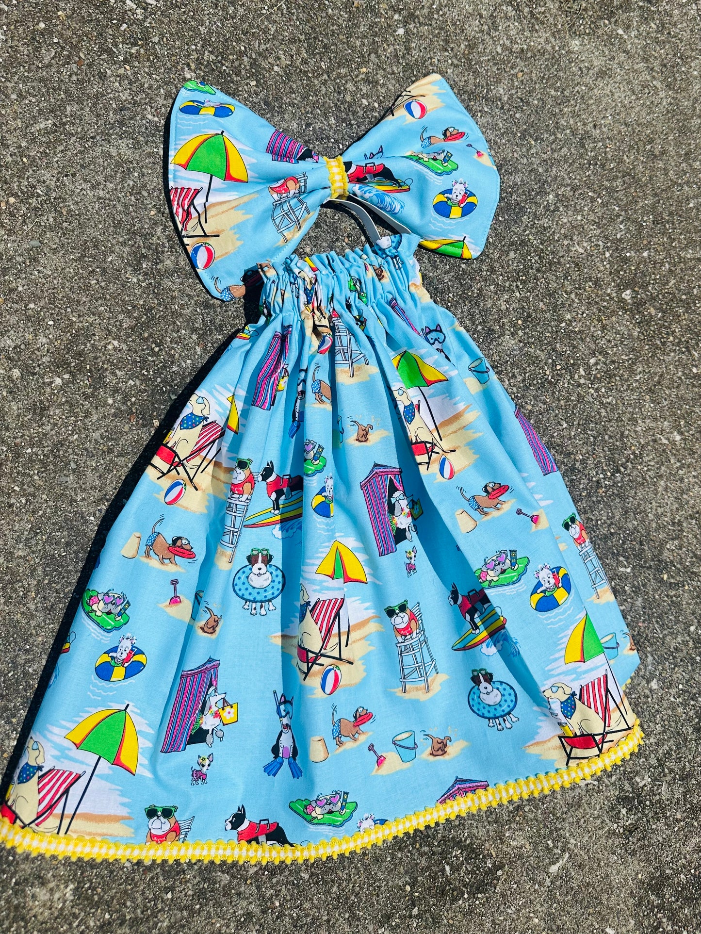 Porch Goose Outfit - Dog Days of Summer - Yellow