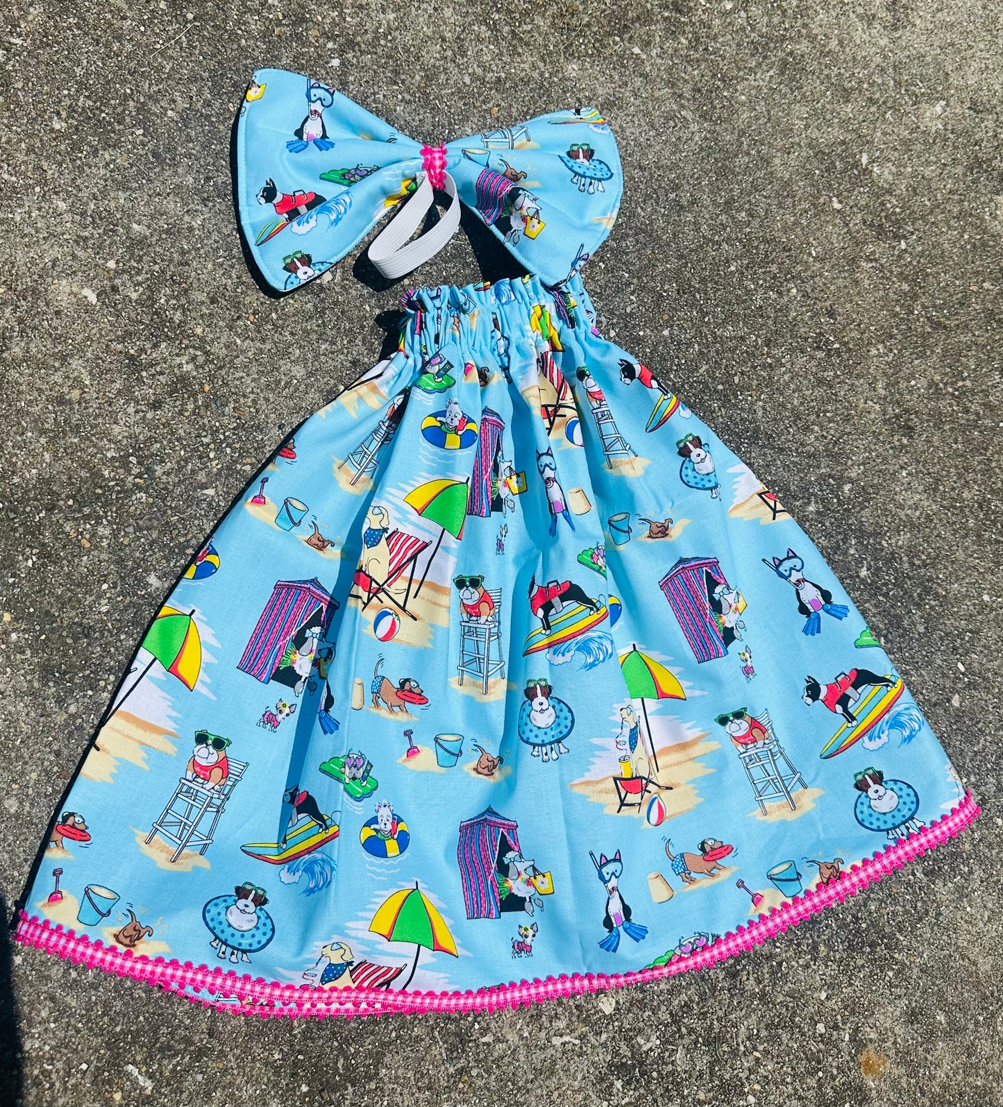 Porch Goose Outfit - Dog Days of Summer - Pink