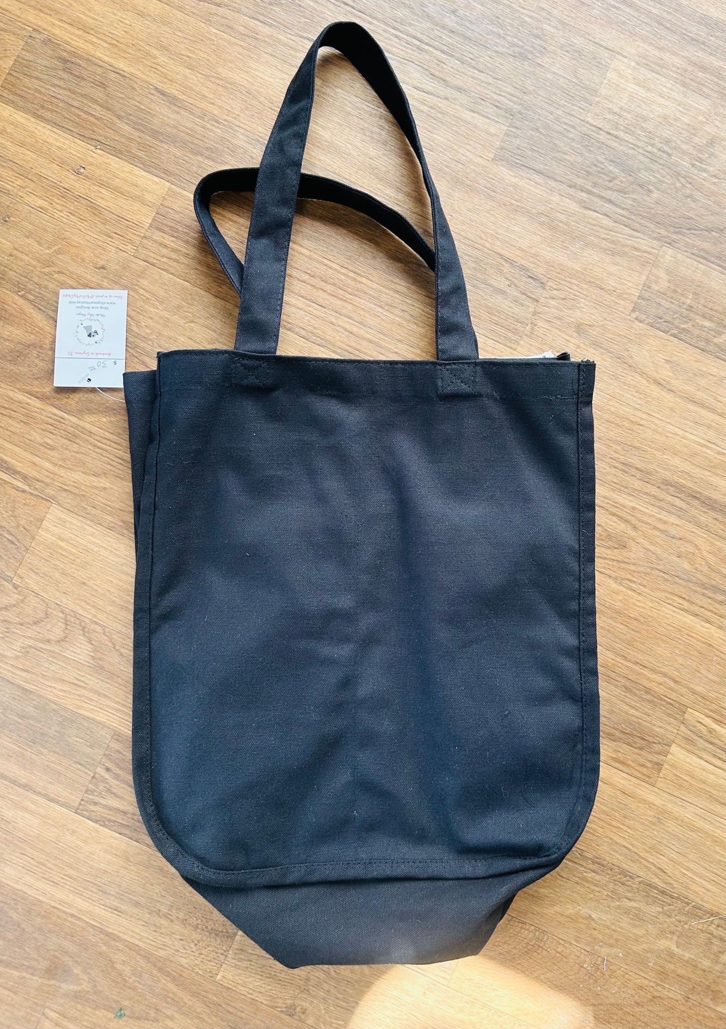 Vintage Quilt Block Market Tote