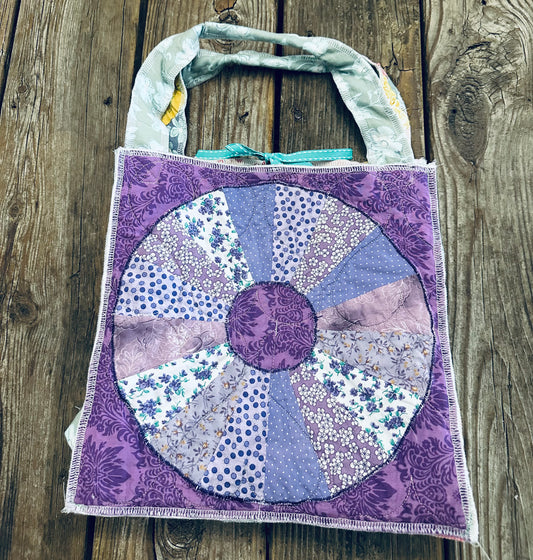 Reversible Sunday Tote | Vintage Quilt Bag