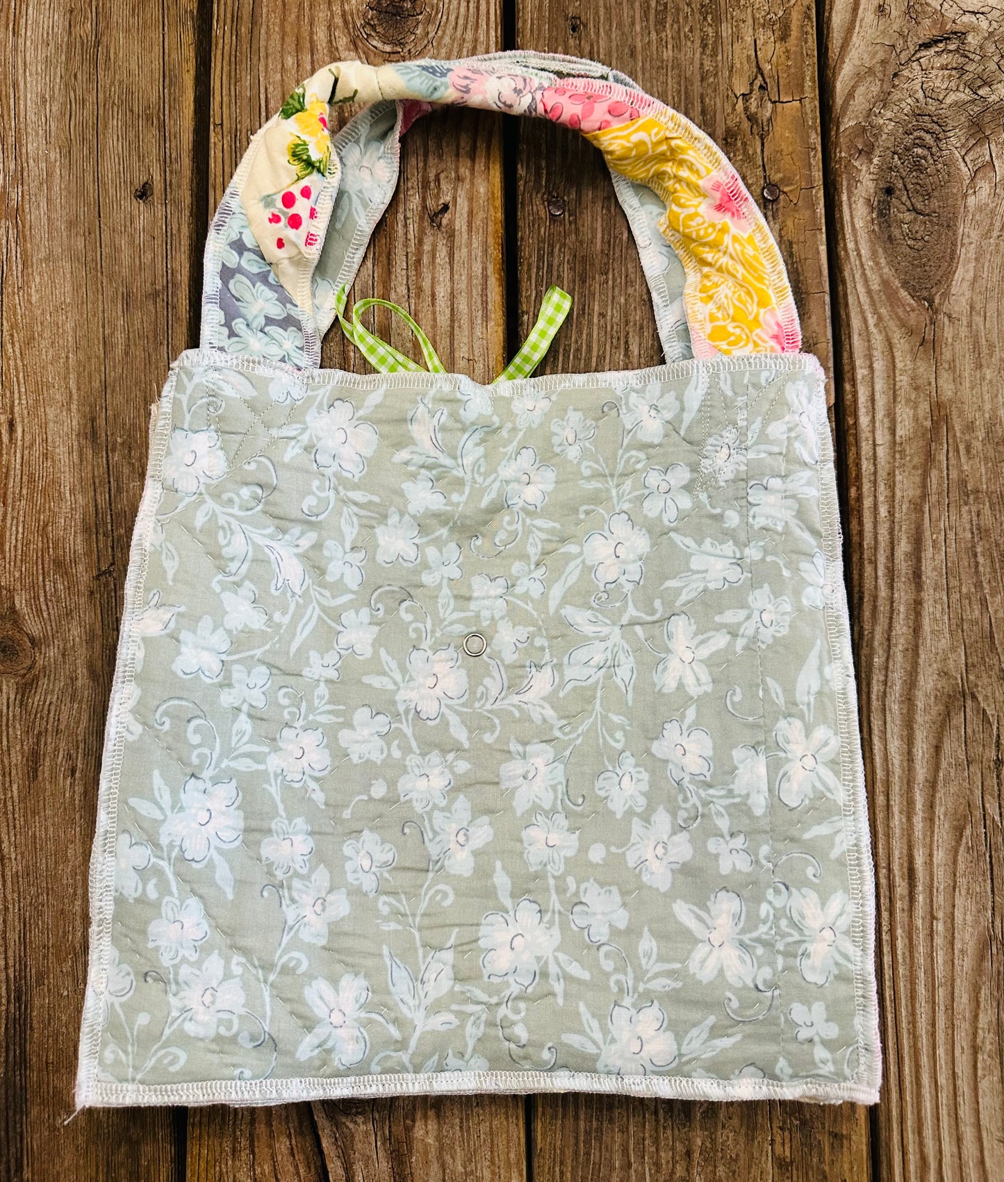 Reversible Sunday Tote | Vintage Quilt Bag