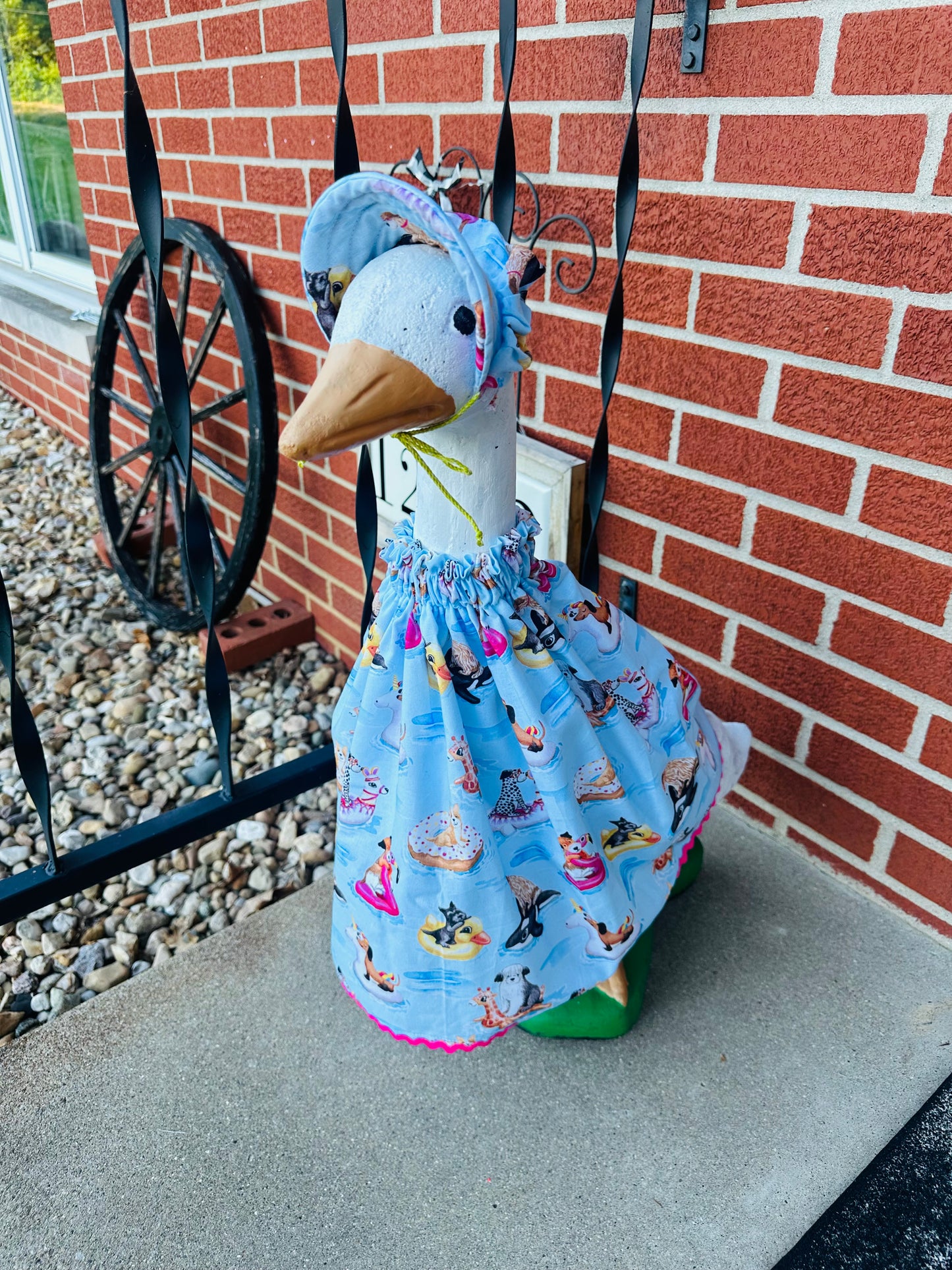 Porch Goose Outfit - Dog Pool Day