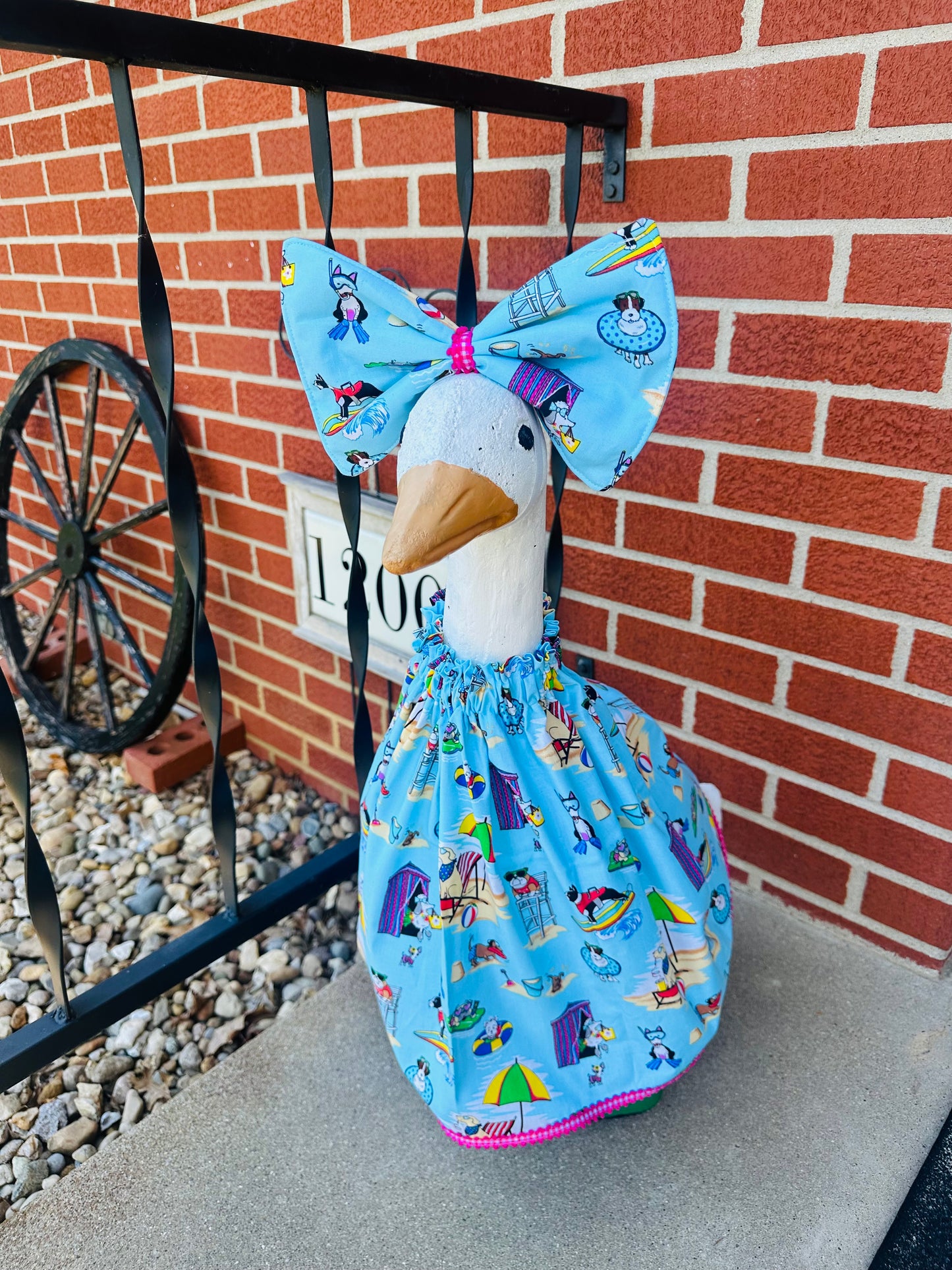 Porch Goose Outfit - Dog Days of Summer - Pink