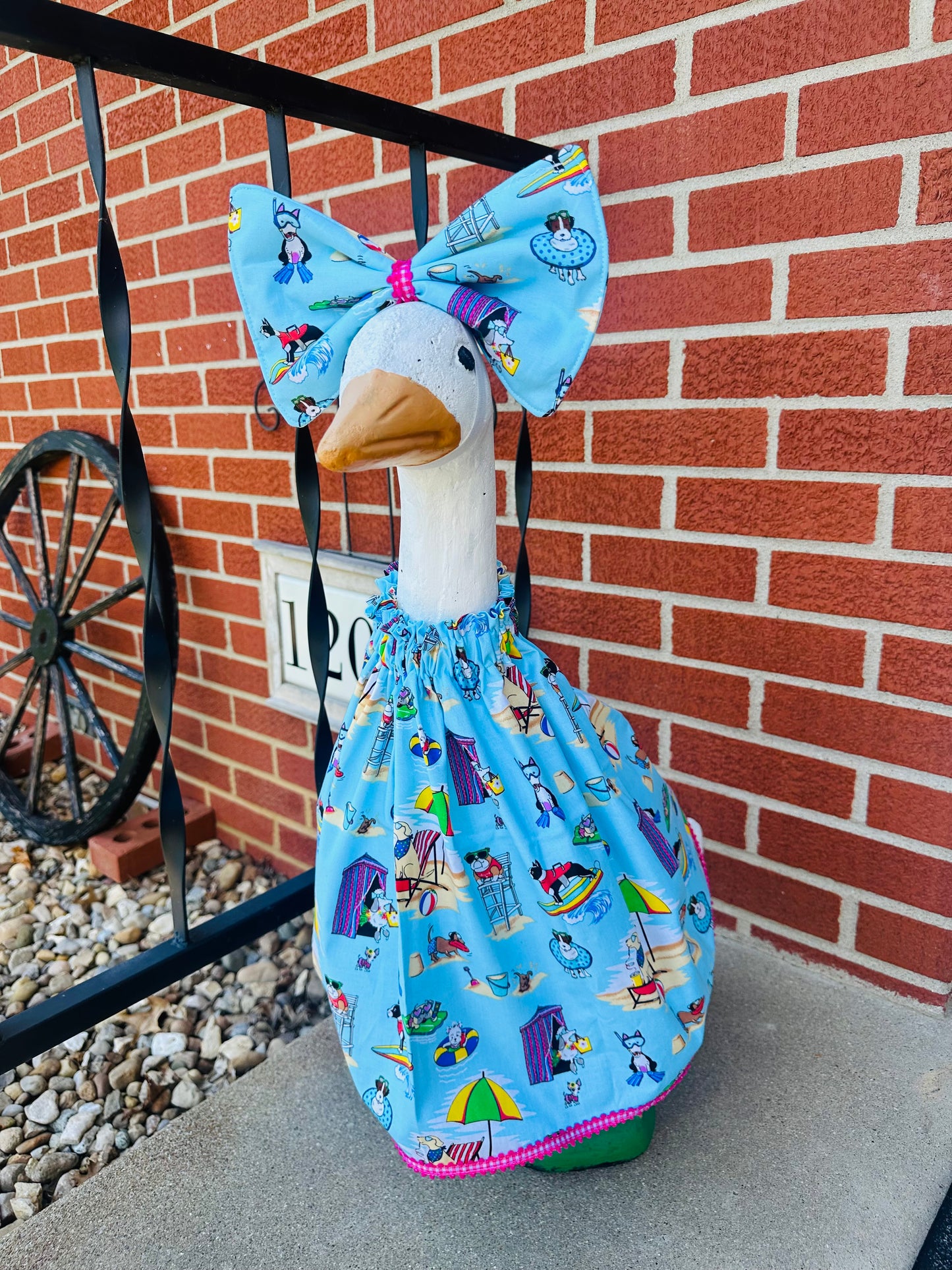 Porch Goose Outfit - Dog Days of Summer - Pink