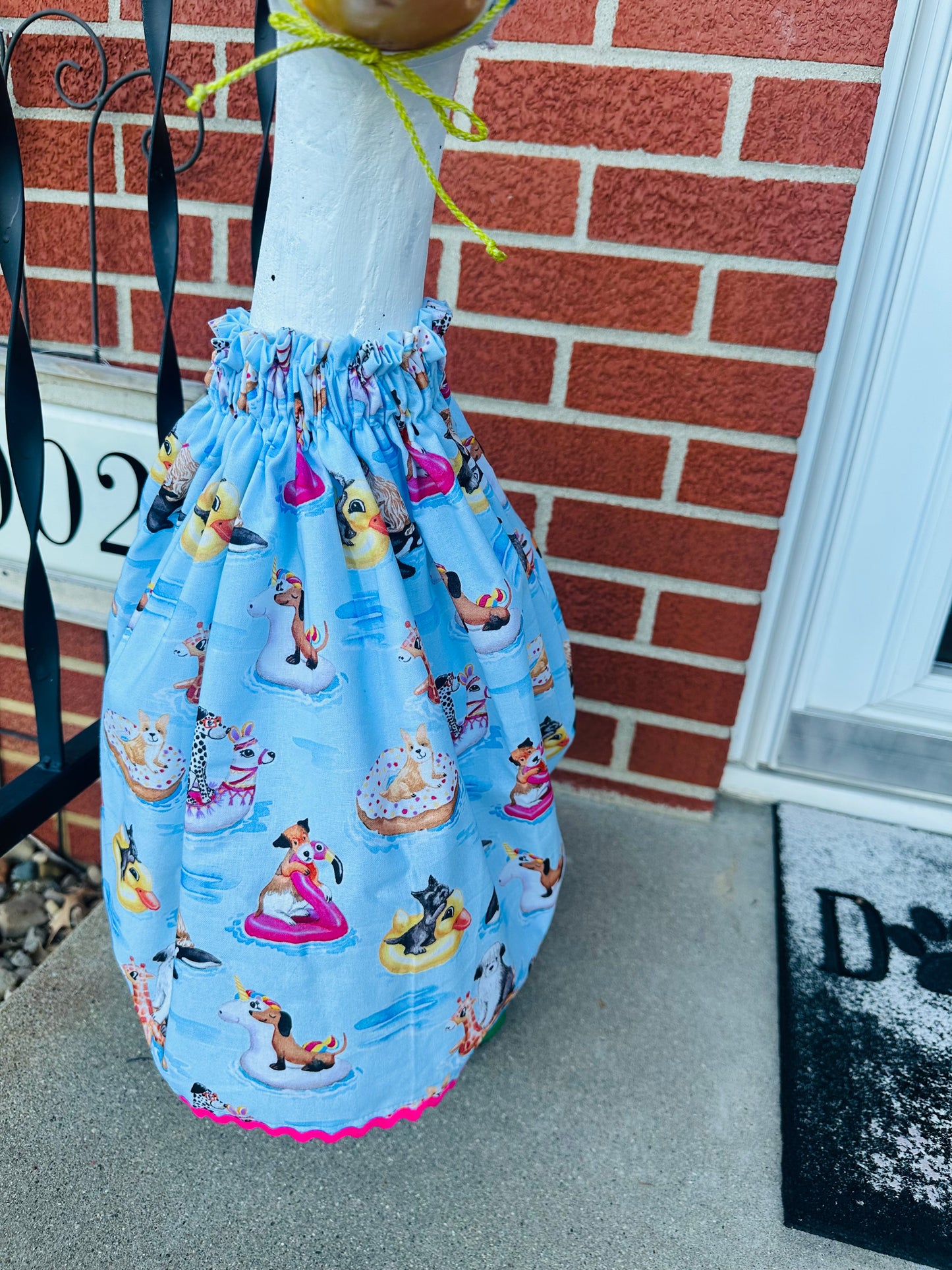 Porch Goose Outfit - Dog Pool Day